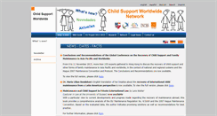 Desktop Screenshot of childsupport-worldwide.org